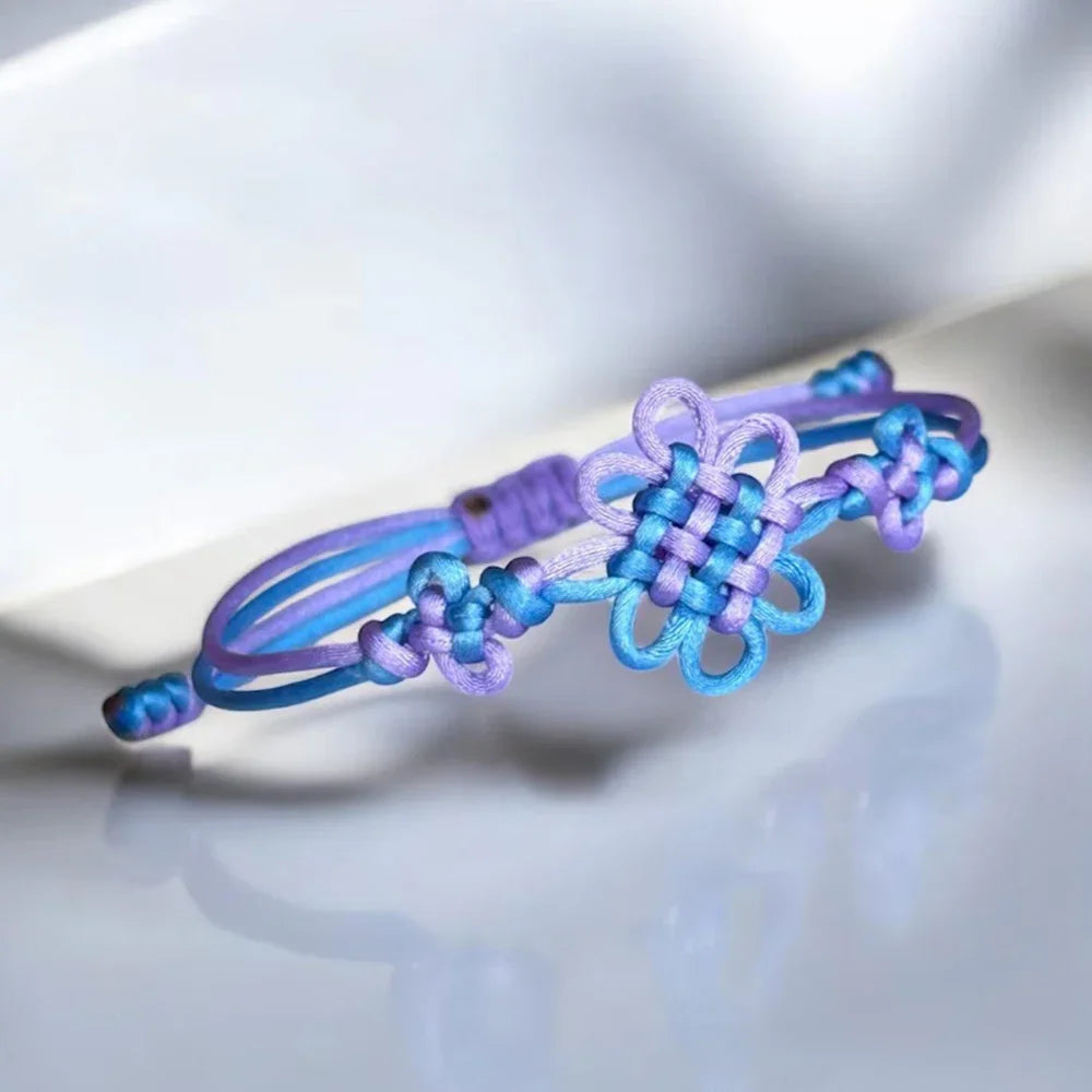 Rumi & Jinu Korean Knot Bracelet — K-Pop Demon-Hunters Inspired | Party Favor, Halloween & Cosplay