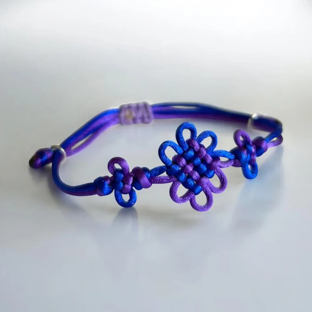 Rumi & Jinu Korean Knot Bracelet — K-Pop Demon-Hunters Inspired | Party Favor, Halloween & Cosplay